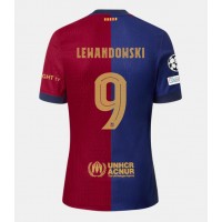 Dres Barcelona Robert Lewandowski #9 Domáci 2024-25 Krátky Rukáv